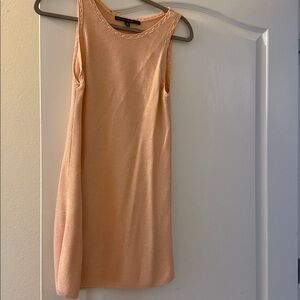 White House Black Market Light PeachSweater Top